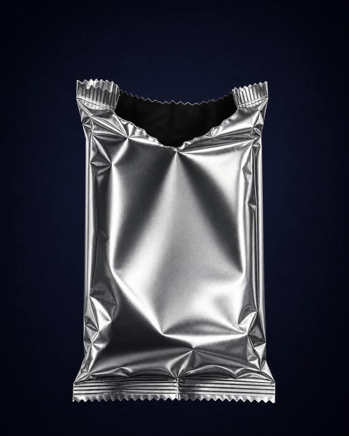 Foil-style pack before the reveal
